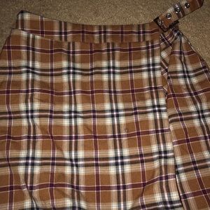 brandy melville wrap skirt